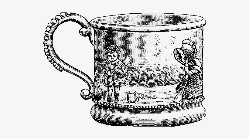 This Is Another Delightful Children's Tea Cup Digital - Cup, transparent png download