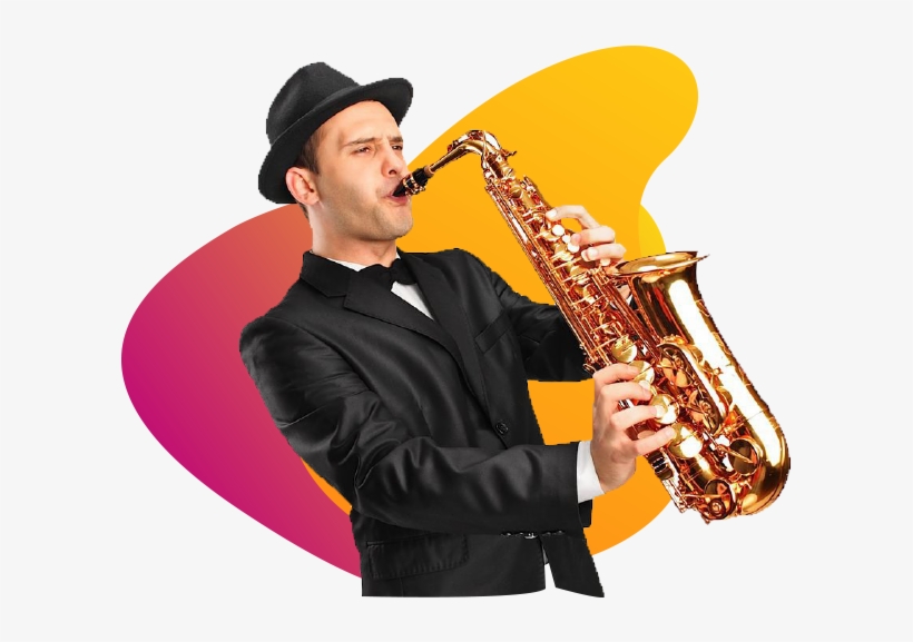 Hire Jazz Singers From €295 - Saxophone, transparent png download
