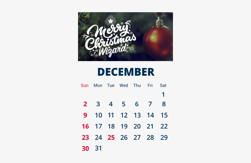 Calendário De 2018 Dezembro - 26th November 2018 Calendar, transparent png download