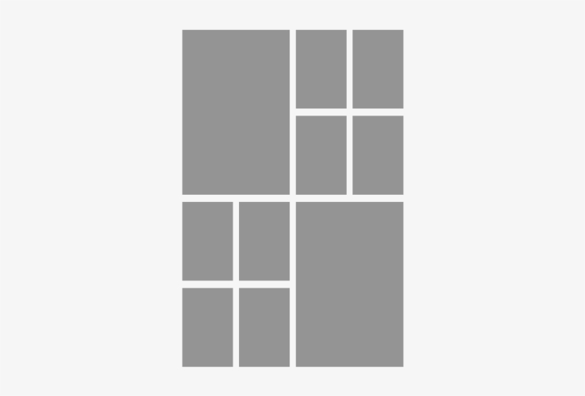 Collage1 - Psd - Monochrome, transparent png download