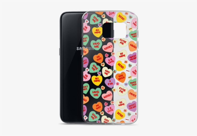 Candy Hearts Samsung Case - Iphone, transparent png download