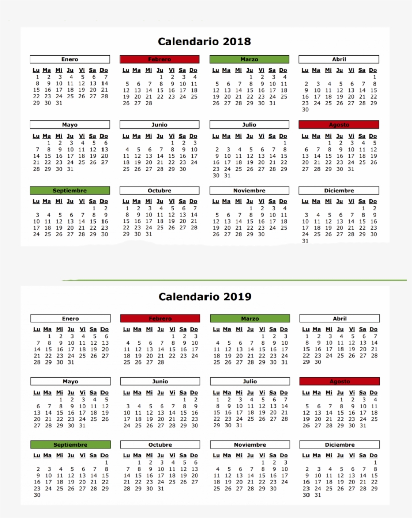 Calendario Editorial Año 2018 Y - Number, transparent png download