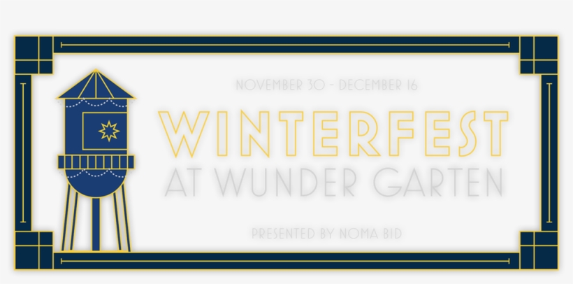 Winterfest 2018 Web Banner - Wunder Garten, transparent png download