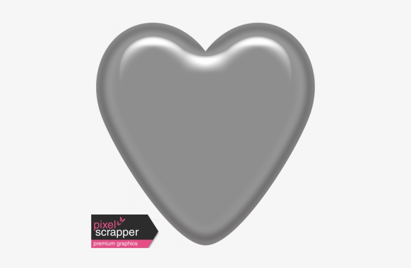 Brad 025 Template - Heart, transparent png download