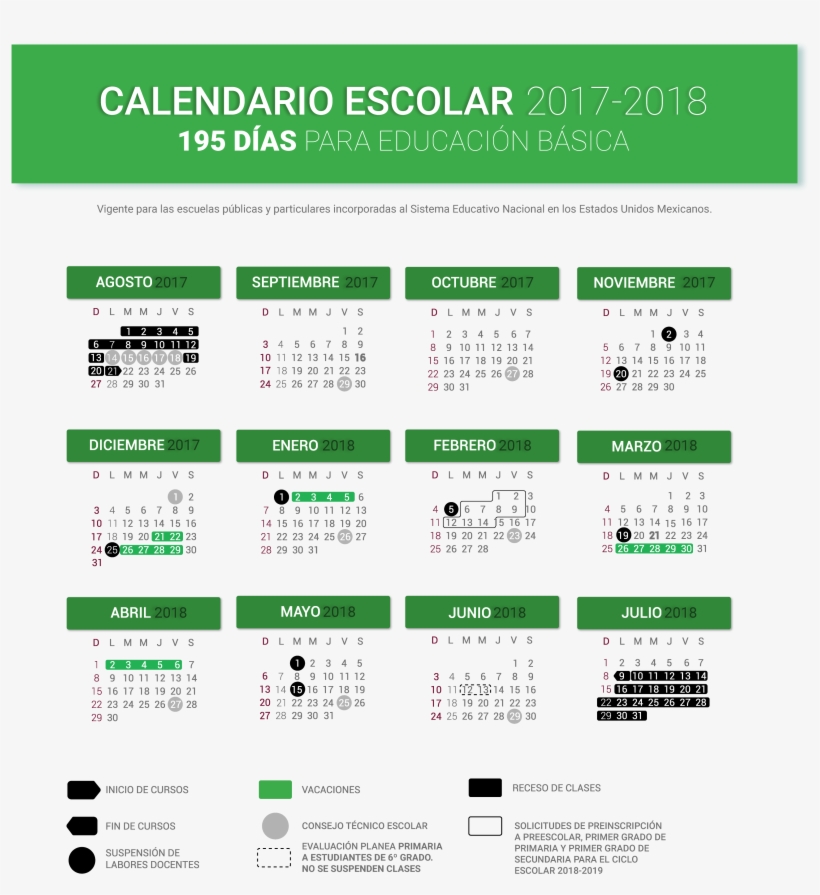 Calendario Escolar 2017-2018 - 2011, transparent png download