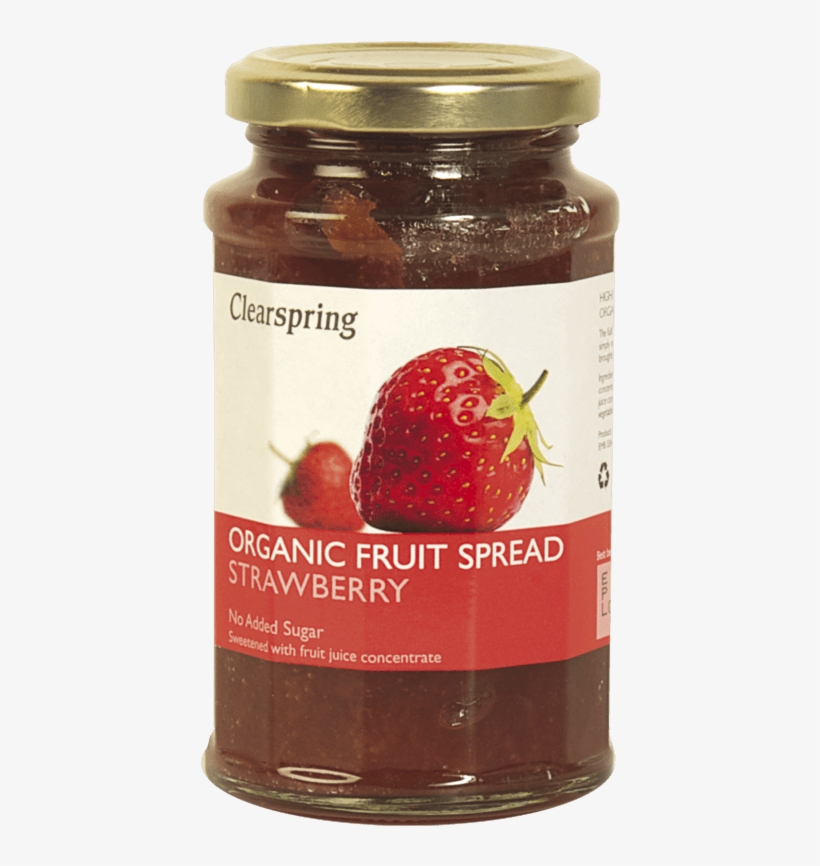 Crema De Fresa - Clearspring Organic Fruit Spread - Strawberry 290g, transparent png download