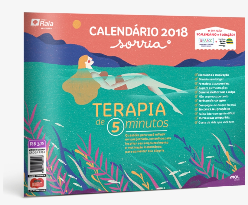Calendário Sorria - Sorria Calendário 2018 Graacc, transparent png download