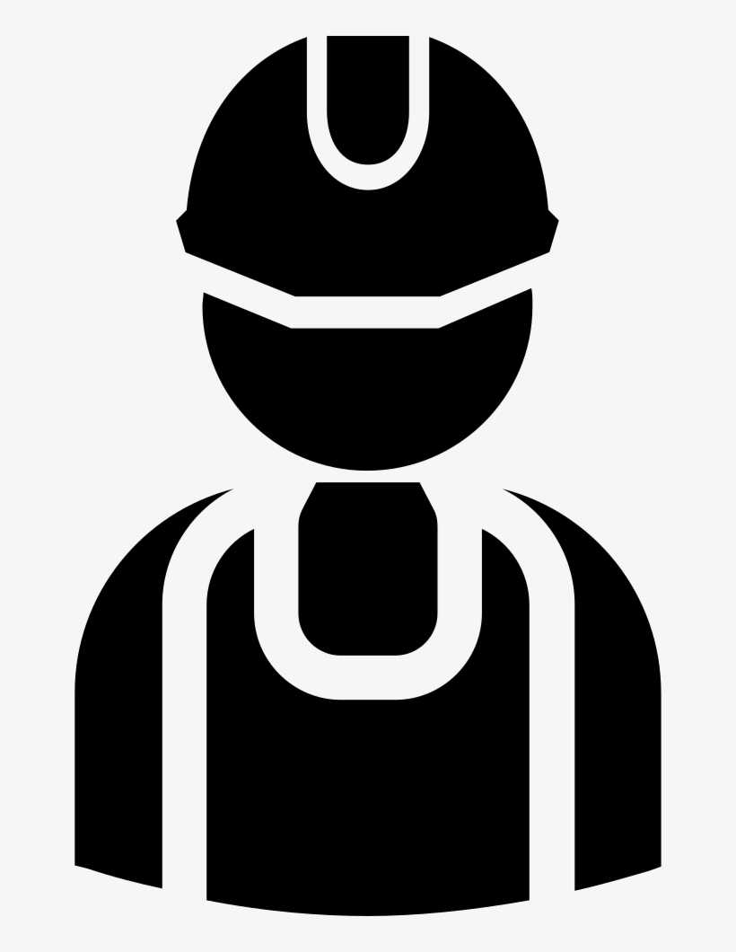 Handy Man Worker Silhouette - Simbolo De Policia Png, transparent png download