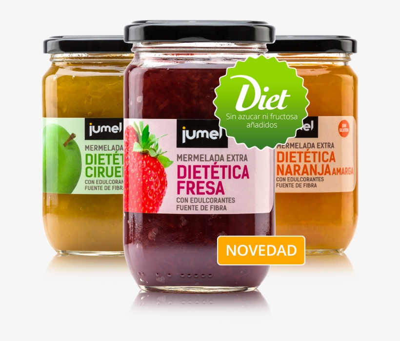 Extra Diet 280g - Marcas De Mermeladas Innovador, transparent png download