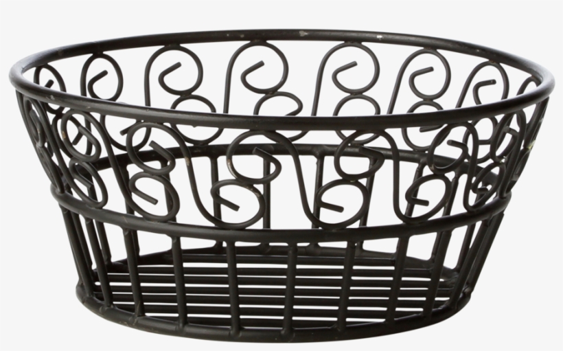 Wrought Iron - Storage Basket, transparent png download