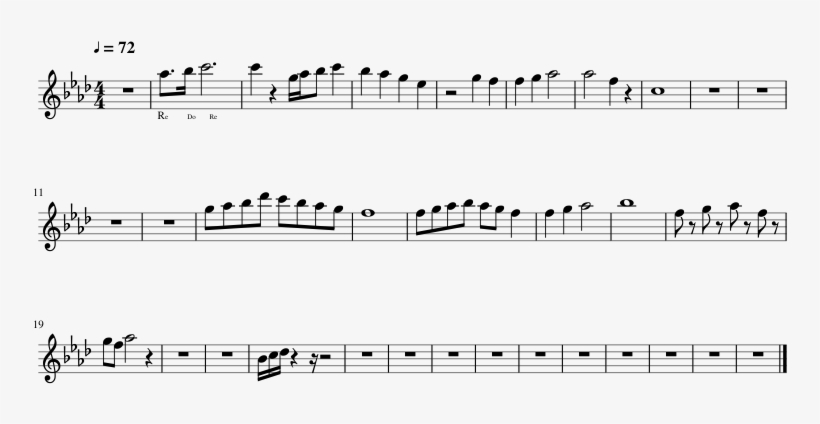 La Salle Corneta - Sheet Music, transparent png download