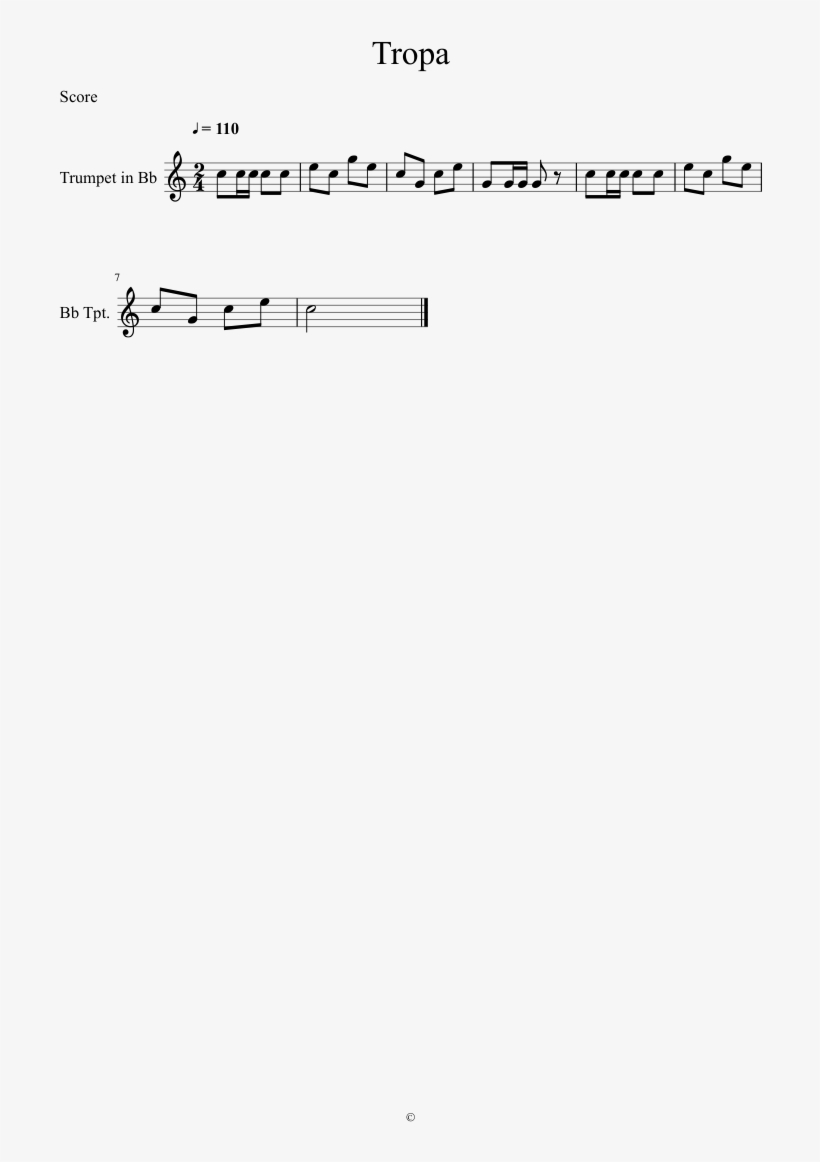 Tropa - Pohádky Je Konec Noty, transparent png download