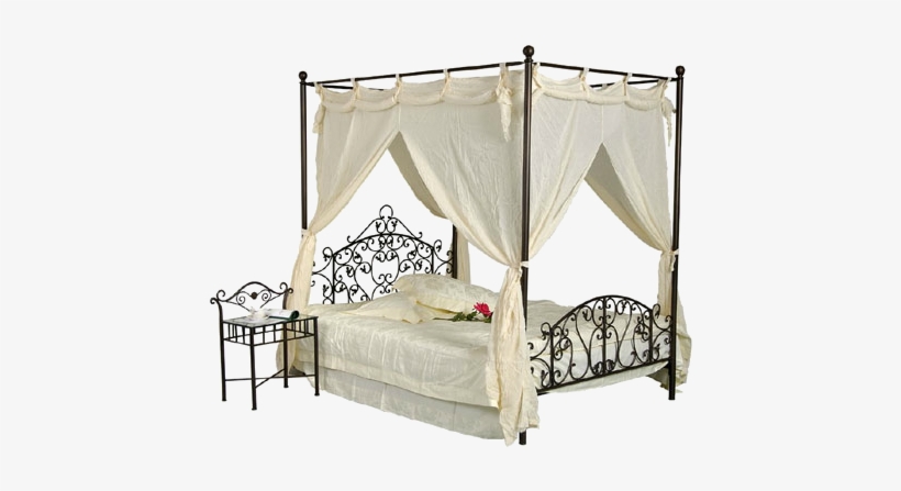 Wrought Iron Furniture - Wrought Iron Bed, transparent png download