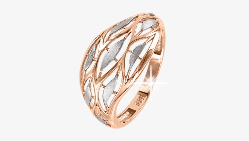 Lady´s Ring In Red Gold Of 585 Assay Value - Gold, transparent png download