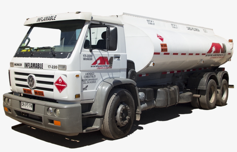 Transporte De Combustible - Trailer Truck, transparent png download