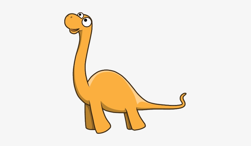 Spa Clipart Png Clip Art Infantiles De Dinosaurios - Apatosaurus Cartoon, transparent png download