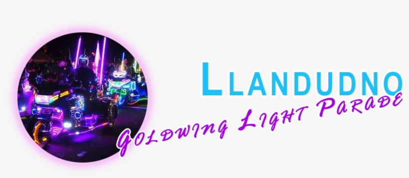 Gold Wing Light Parade - Llandudno, transparent png download