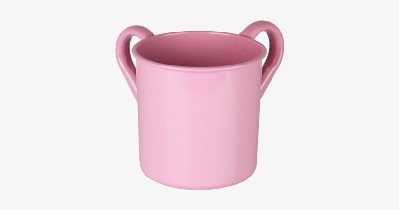 Washing Cup Light Pink Powder Coated - A&m Judaica 56879 Stainless Steel Washing Cup,, transparent png download