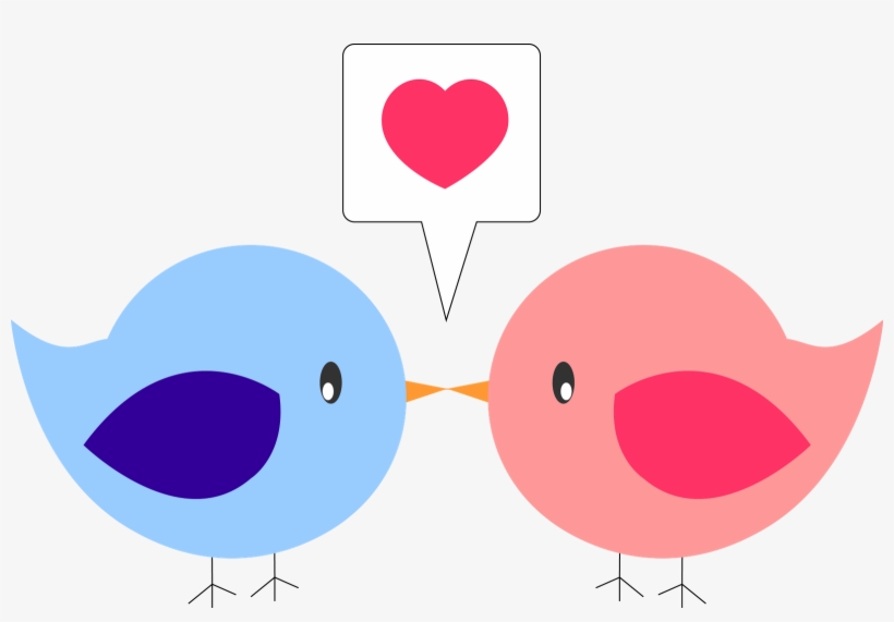 Passarinho Azul E Rosa Png - Passaro Azul E Rosa, transparent png download