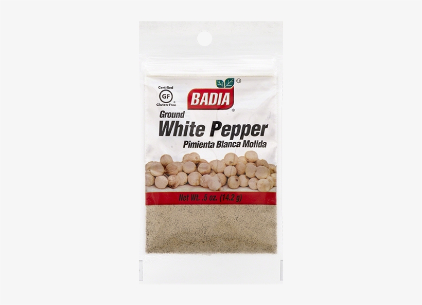 Pepper Ground White - Badia Ground White Pepper (12x.5 Oz), transparent png download