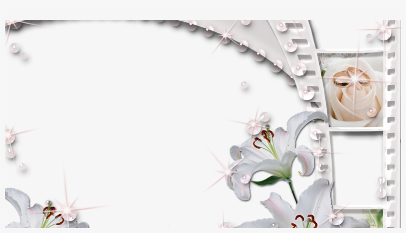 Свадебная Рамка Для 2 Фото Пнг, transparent png download