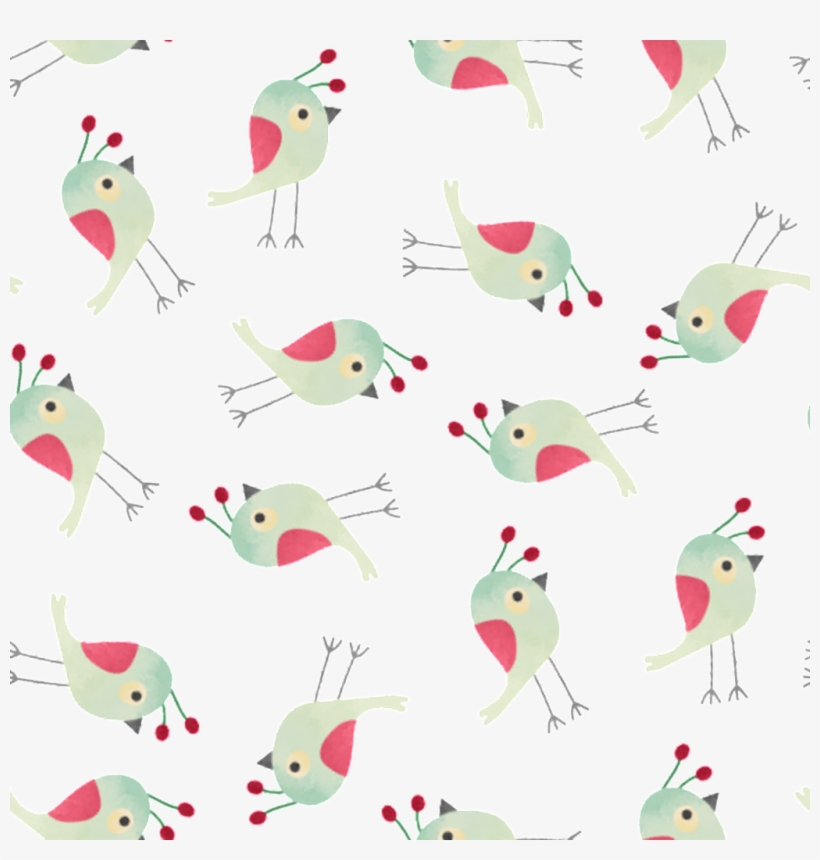 Png De Desenho Animado Do Passarinho Vermelho - Png Background Bird Cartoon, transparent png download