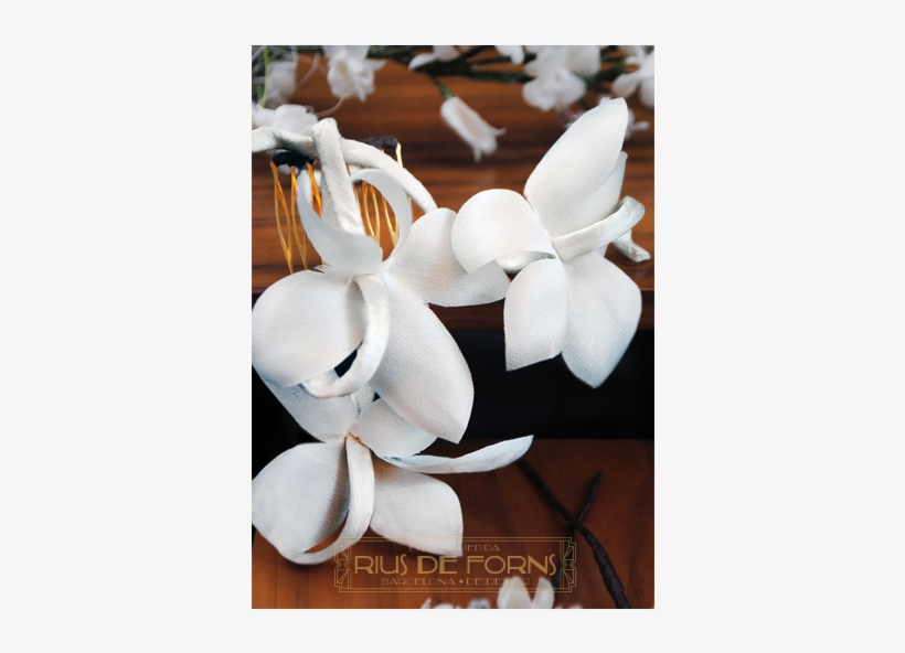 Flores Blancas Para Tocado - Artificial Flower, transparent png download