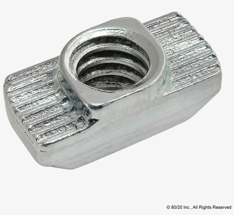 80/20 Inc., 13110, 30 Series, Drop-in T-nut 1/4-20, transparent png download