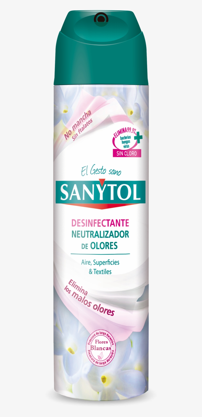 Aerosol Desinfectante De Aire, Superficies Y Textiles - Sanytol Désinfectant Chaussures 150 Ml, transparent png download