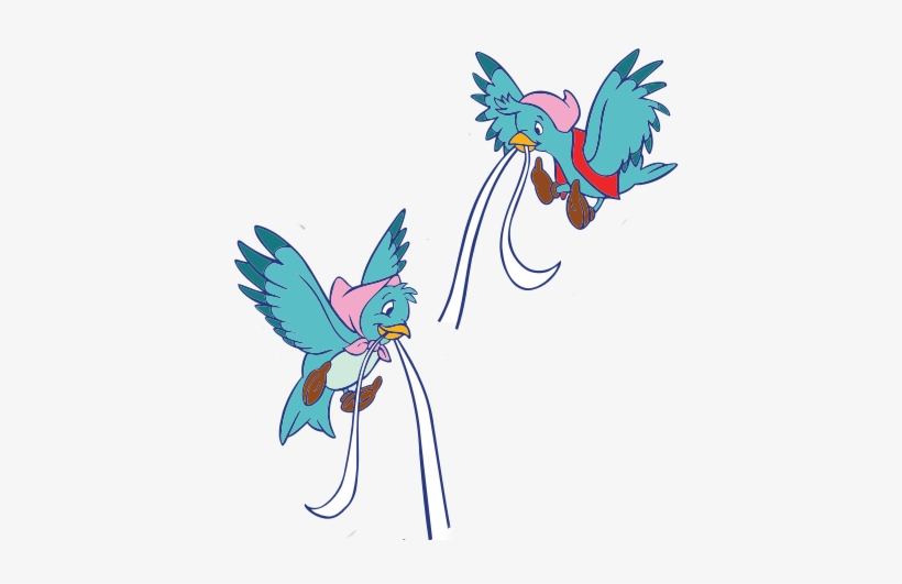 Cinderella Birds Png Download - Cinderella Birds, transparent png download