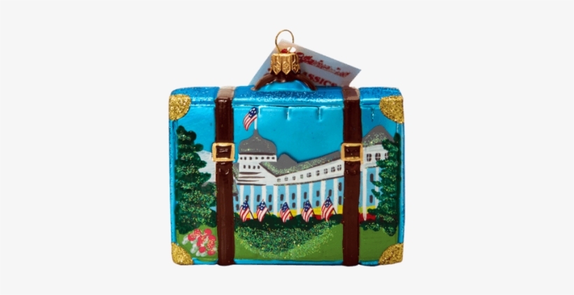 Grand Hotel Luggage Ornament - Hotel, transparent png download