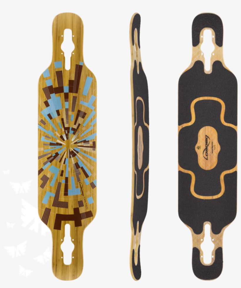 Loaded Tan Tien Longboard Skateboard Deck W/ Grip - Loaded Tan Tien, transparent png download