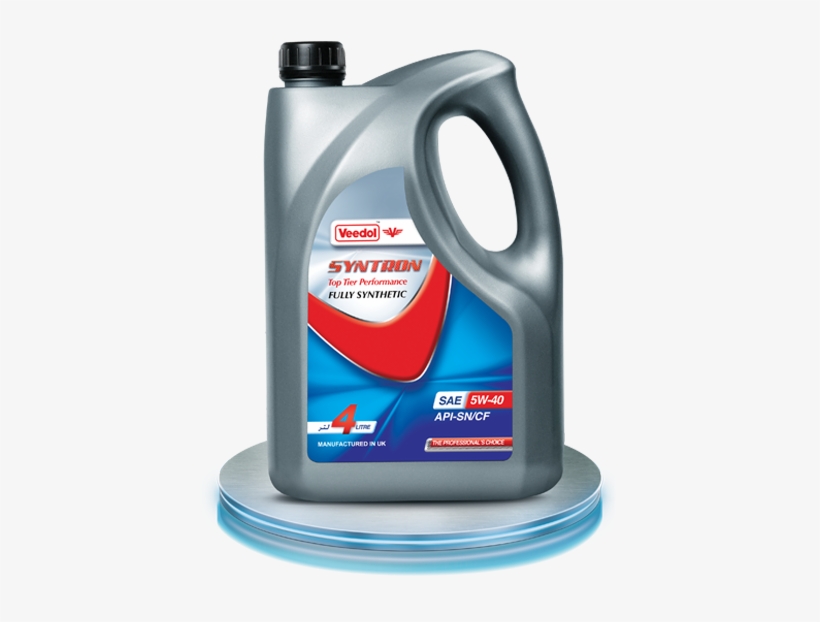 Syntron 5w-40 - Veedol Syntron, transparent png download