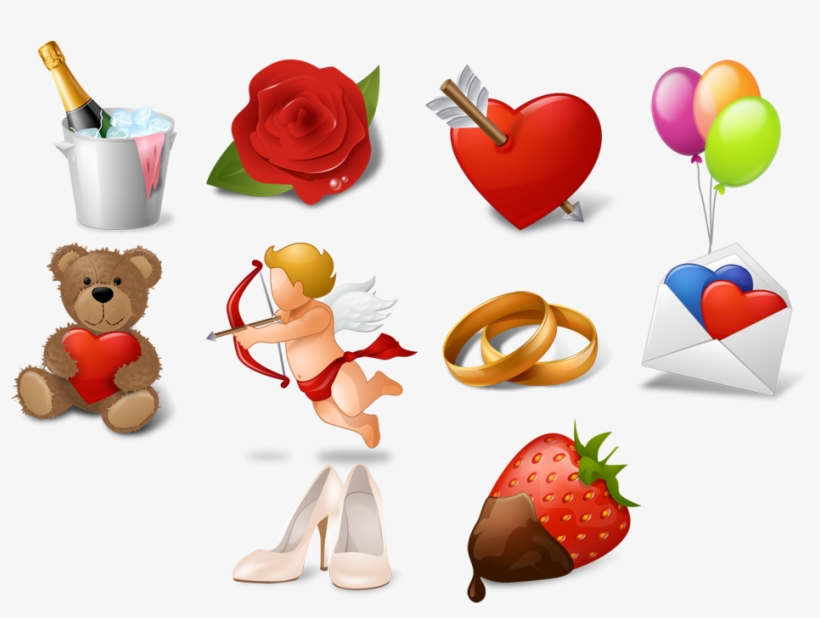 Love Vector Icons - Cute Teddybear Throw Blanket, transparent png download