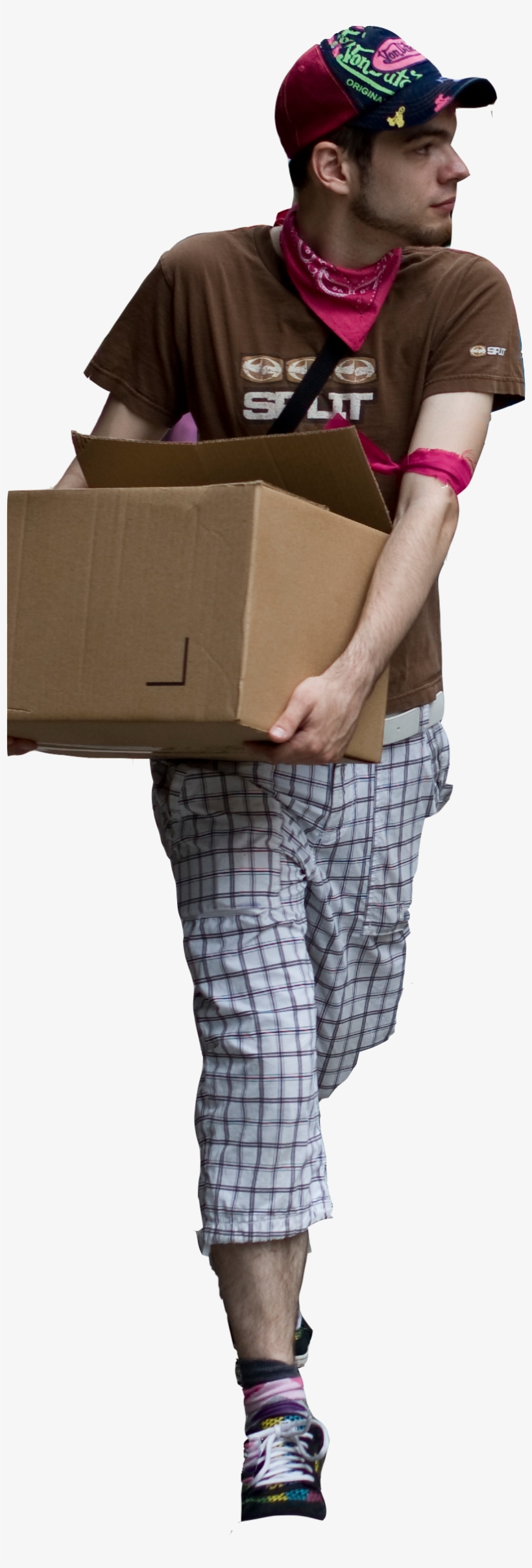 Chico Caja Hombre Hiipster - Man, transparent png download