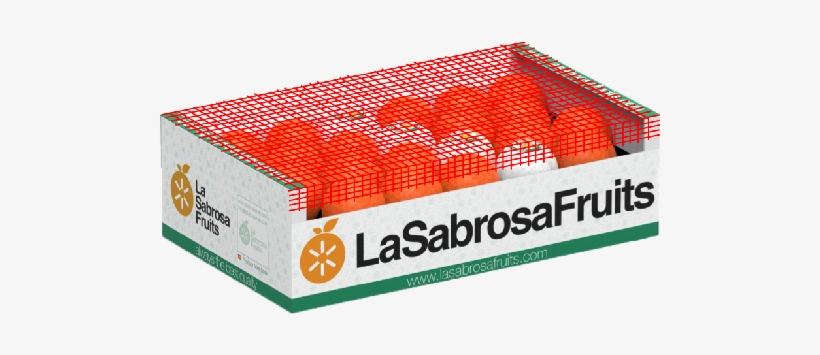Caja Malla Fruta - Carton, transparent png download