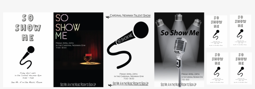 So Show Me Talent Show Poster - Graphic Design, transparent png download
