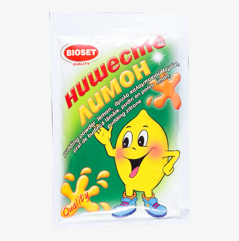 Bioset Strach Lemon - Нишесте С Аромат На Малина, transparent png download