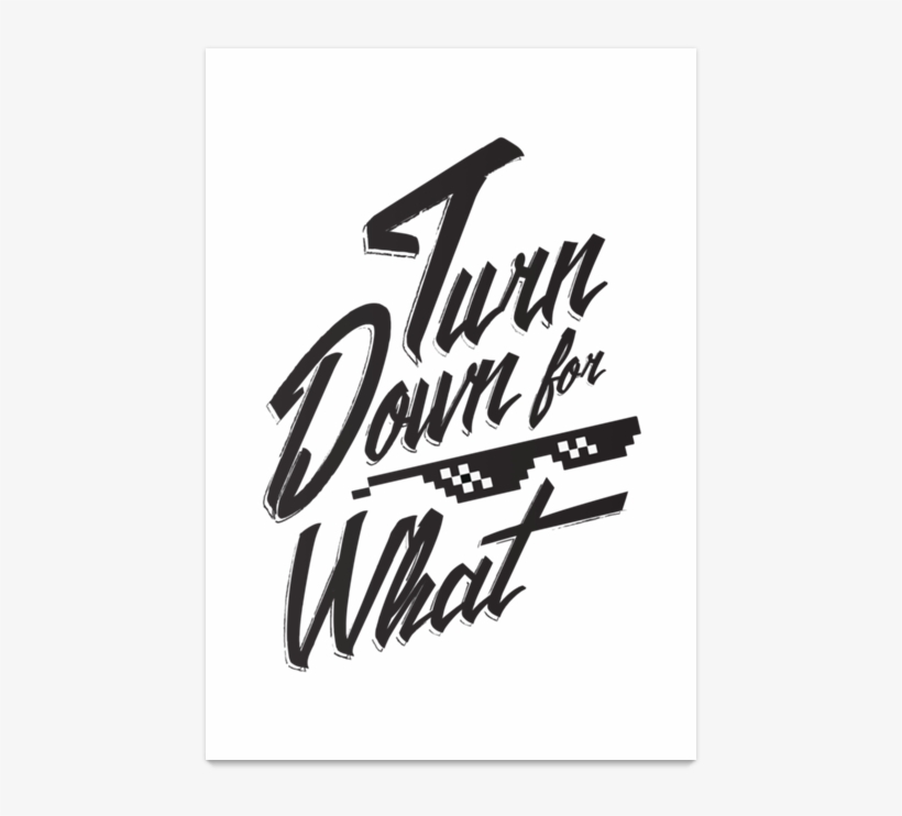 Poster Turn Down For What De Reinaldo Juniorna - Zazzle Iphone 7 Abdeckung Iphone 8/7 Hülle, transparent png download