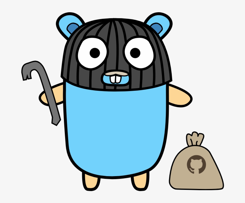 Say Hello To Gitrob Gopher - Github, transparent png download