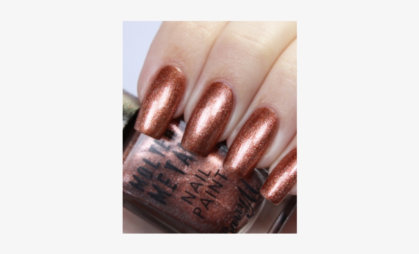 More Views - Barry M Molten Metal Nail Copper, transparent png download