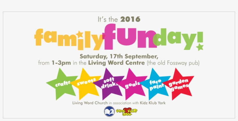 Funday 2016 Banner - Graphic Design, transparent png download