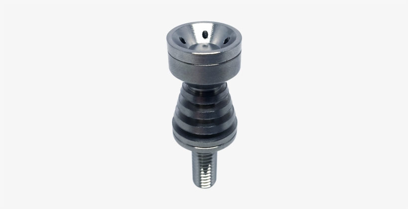 Flat Dish Adjustable Fix-joint Domeless Ti Nail - Tool Socket, transparent png download