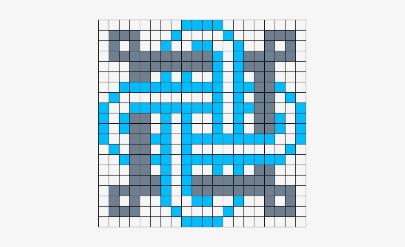 Celtic Knot 3 Perler Bead Pattern / Bead Sprite - Central City Brewing Co Ltd, transparent png download