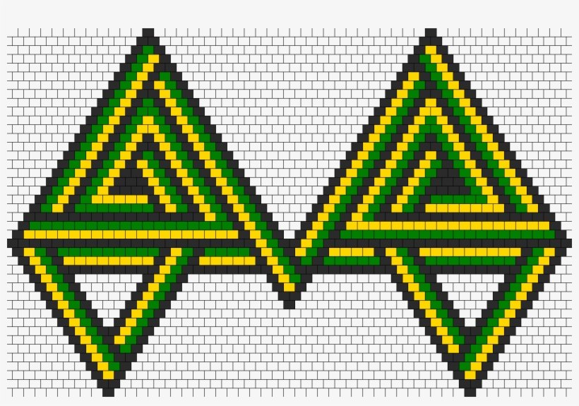 Celtic Knot Work Kandikini Bead Pattern - Stubbekøbing, transparent png download