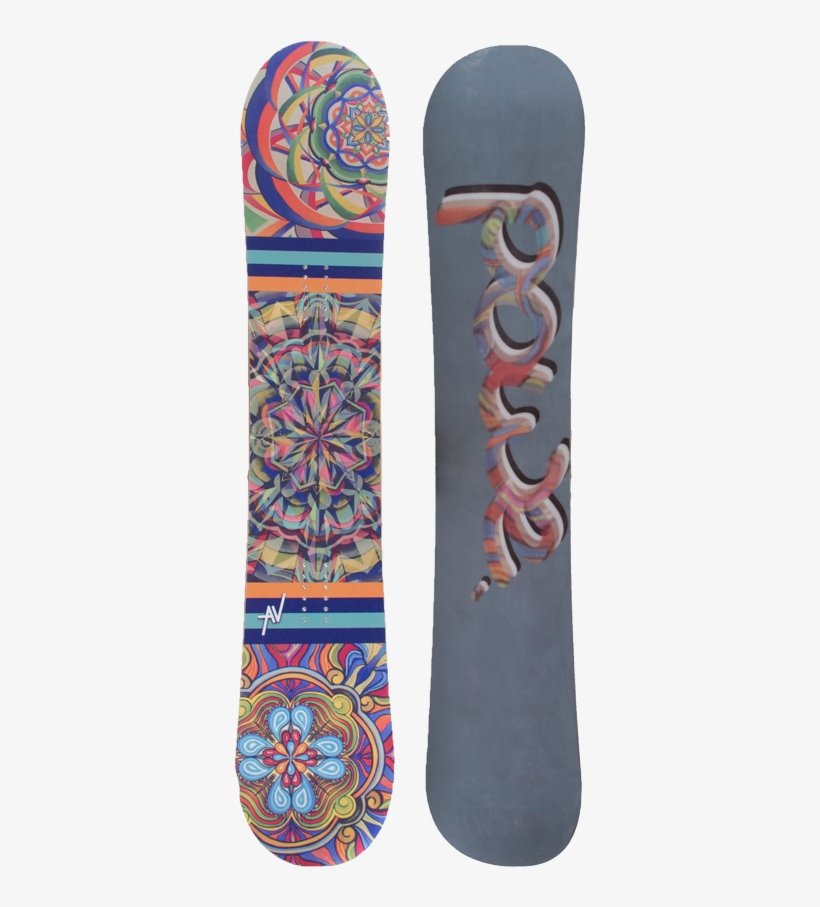 The Powe - Acrylic - - Snowboarding, transparent png download