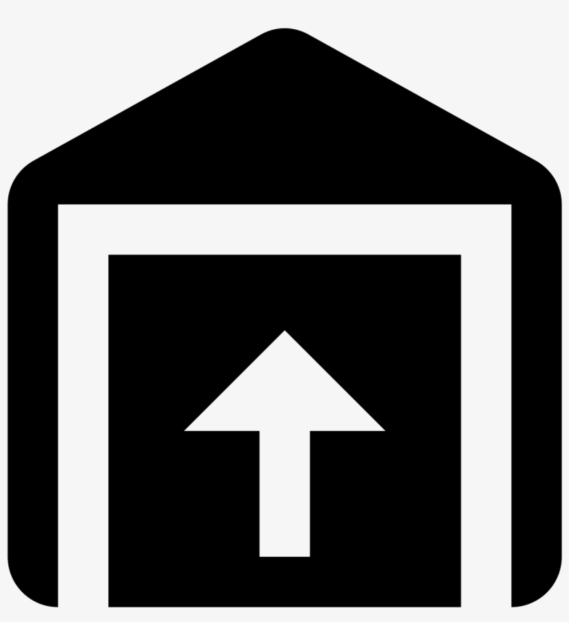 Open Garage Door图标 免费下载 Png和矢量 - Garage Door, transparent png download