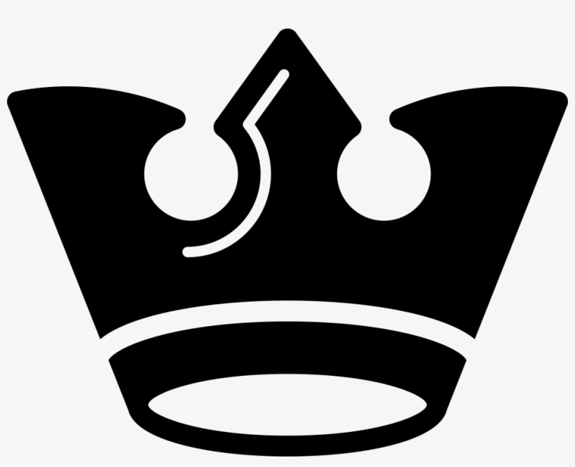 Dark Royal Crown Of Vintage Design Comments - King Crown Black And White Png, transparent png download