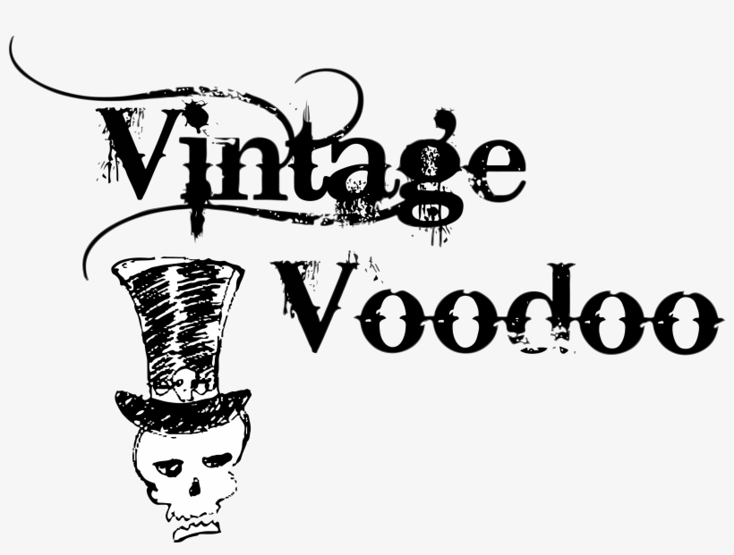 Vintage Vood Design - Vintage Voodoo Vixen Logo, transparent png download