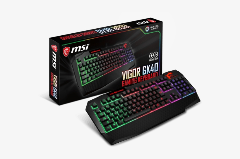 Pol Pl Msi Klawiatura Gamingowa Vigor Gk 40 Us 92797 - Vigor Gk40 Us, transparent png download